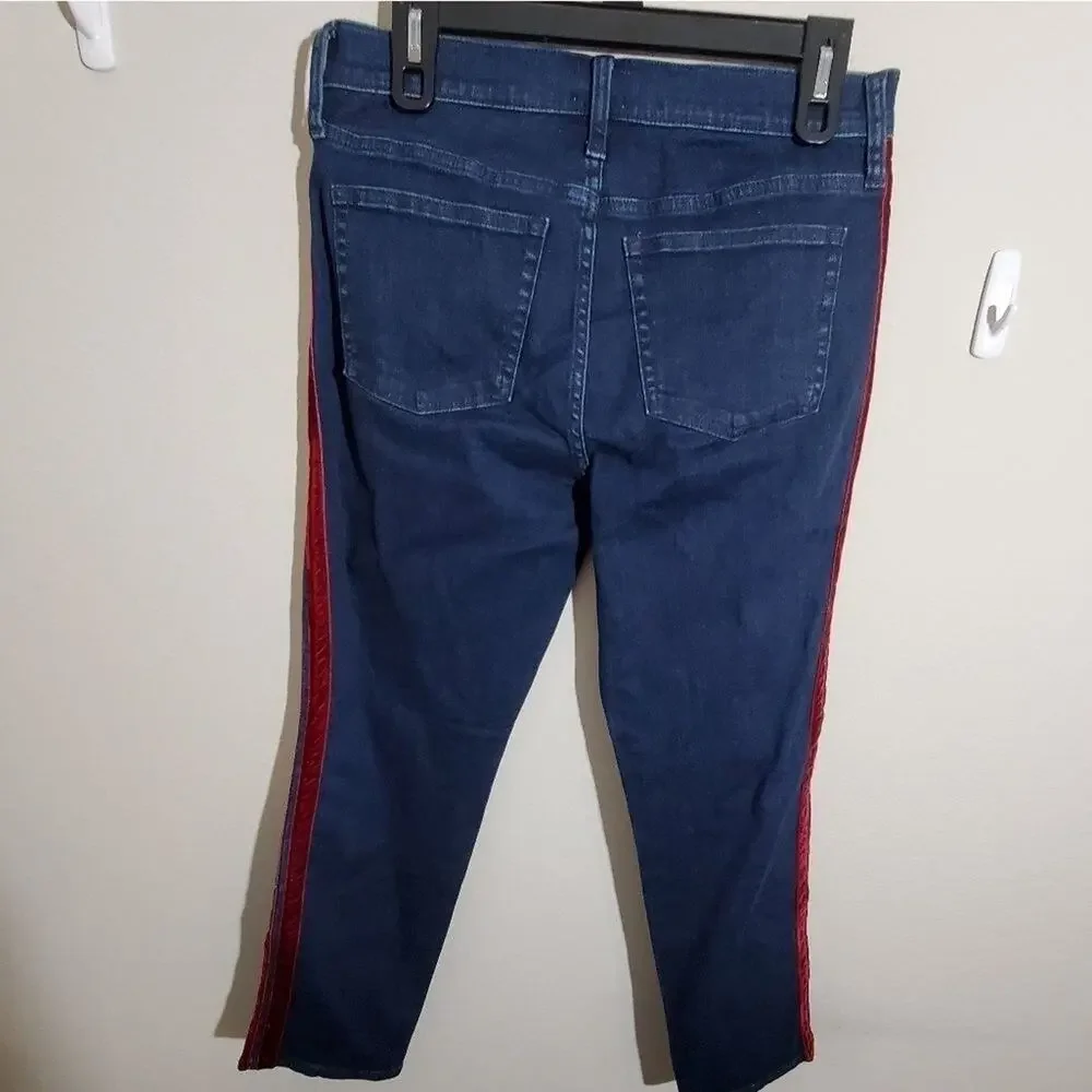 J. crew high rise cropped‎ jeans size 29